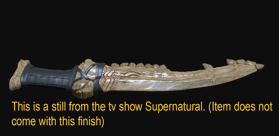 Supernatural First Blade of Cain: Unfinished 3D Printed Prop Kit