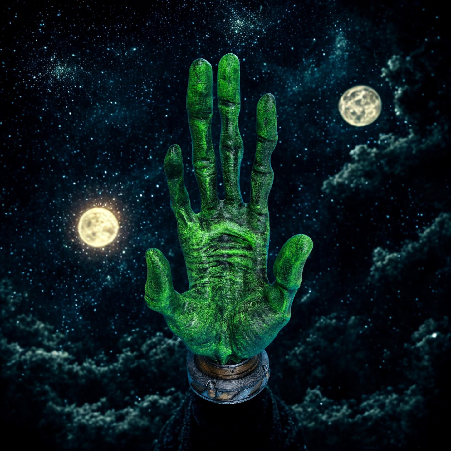 Alien Hand Controller Holder: 3D Printed Sci-Fi Gaming Stand