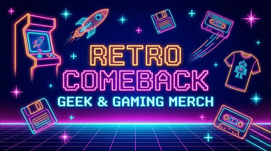 The Comeback of Retro: Why Vintage Geek & Gaming Merch is Bigger Than Ever