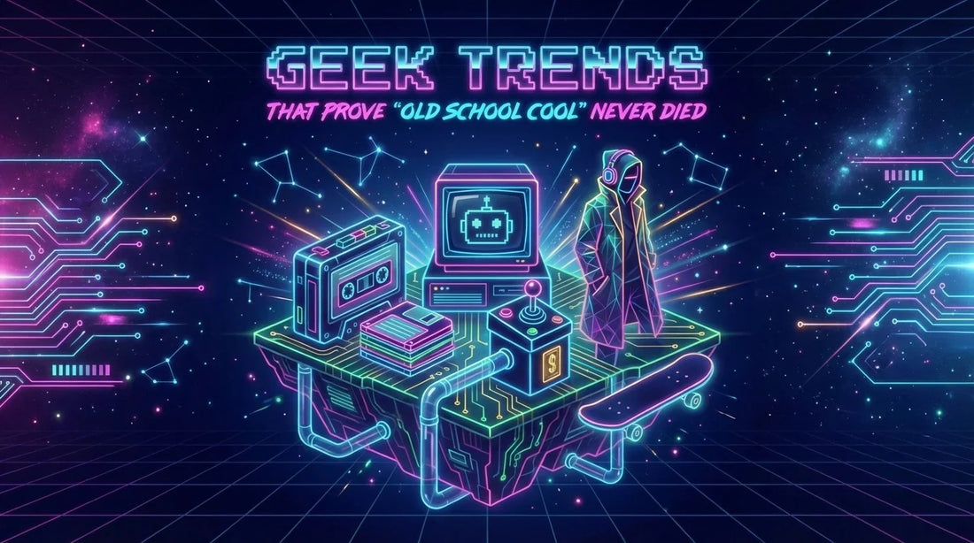 Geek trends that prove "old school cool" never died
