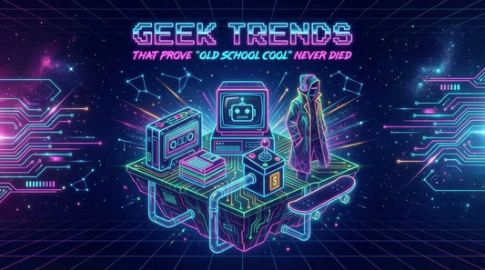 Geek trends that prove "old school cool" never died