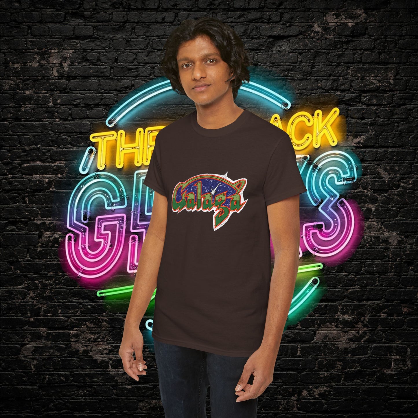 Galaga Game T-Shirt | Retro Arcade Gamer Tee | Classic Space Shooter Shirt