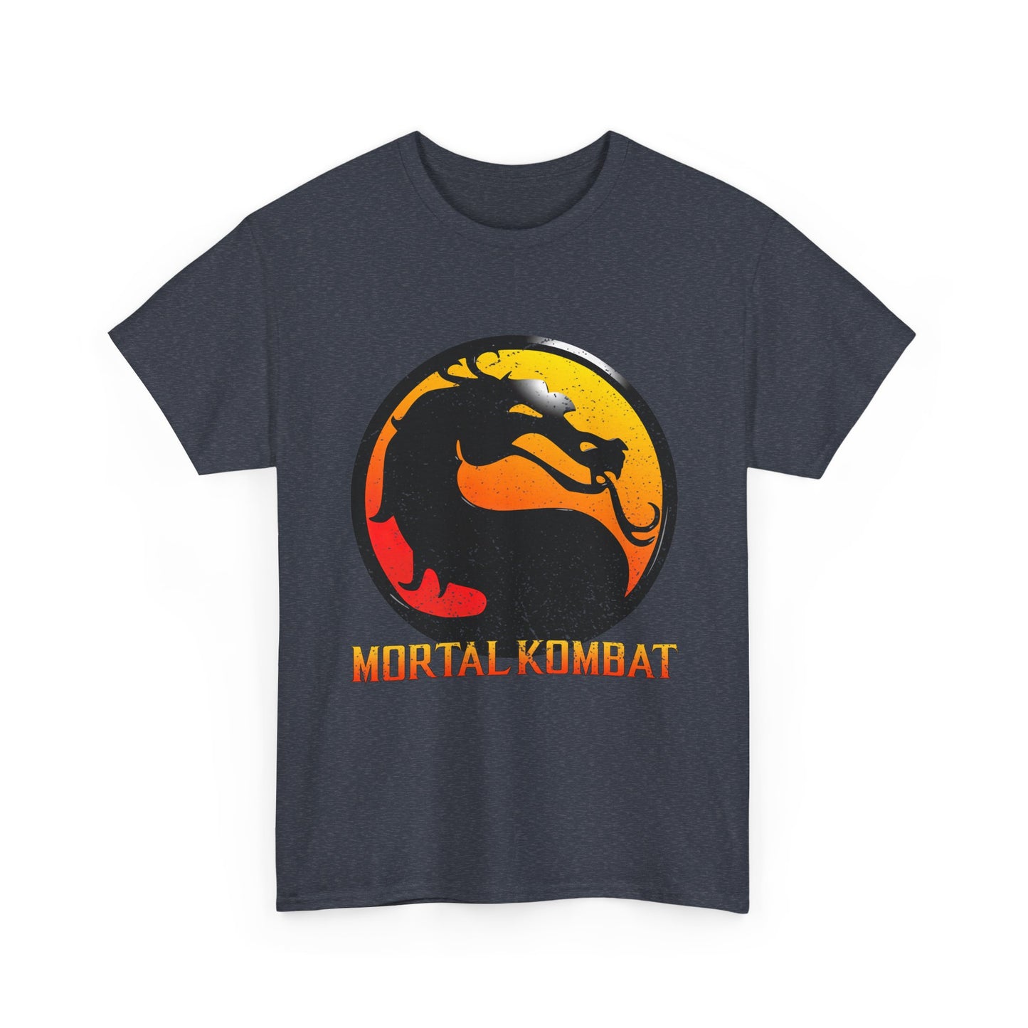 Dragon Emblem Mortal Kombat T Shirt | Retro Arcade Fighter Tee | 90s Video Game Graphic Shirt