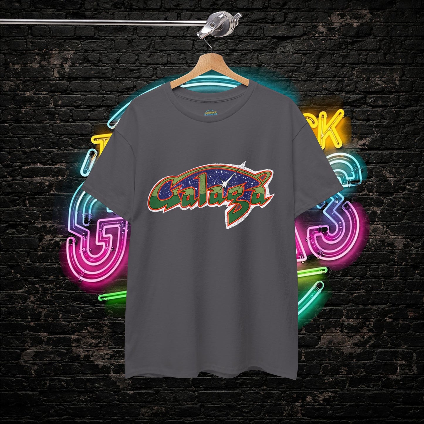 Galaga Game T-Shirt | Retro Arcade Gamer Tee | Classic Space Shooter Shirt