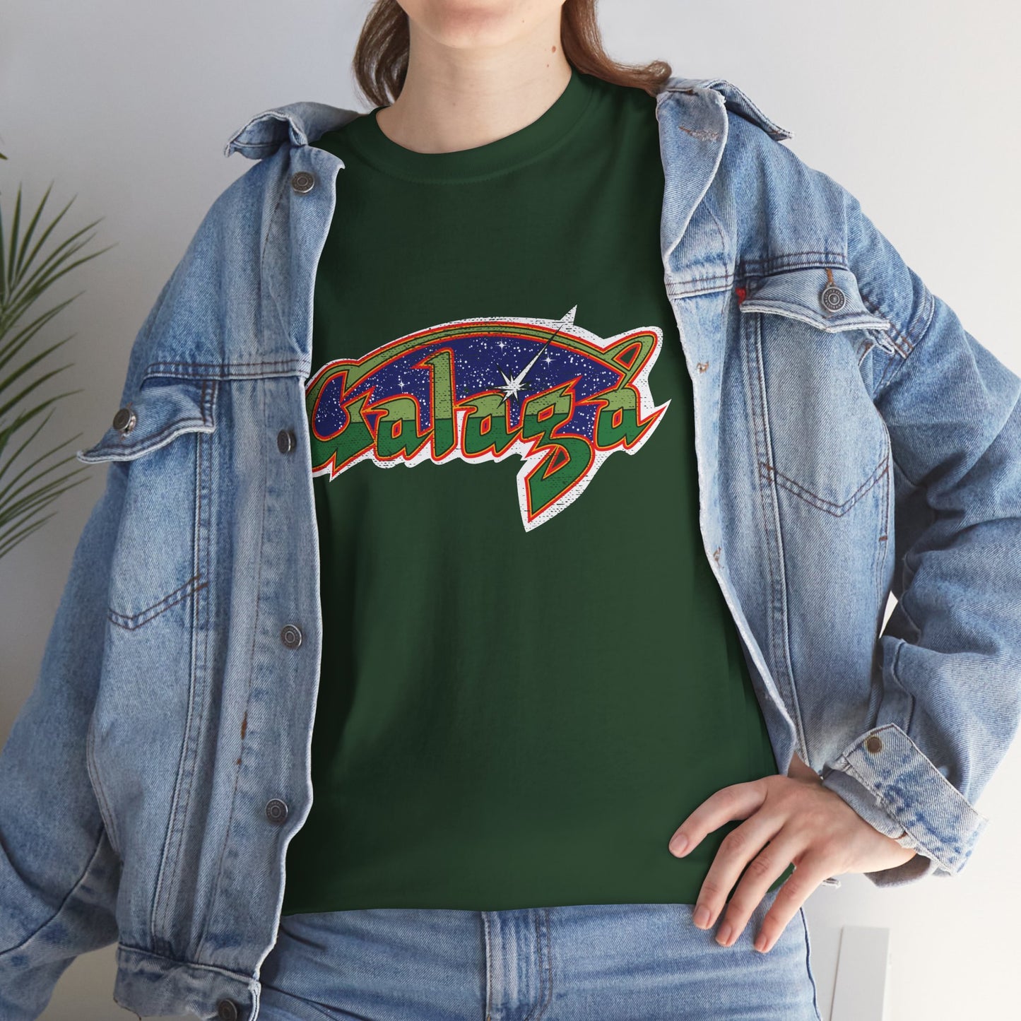 Galaga Game T-Shirt | Retro Arcade Gamer Tee | Classic Space Shooter Shirt