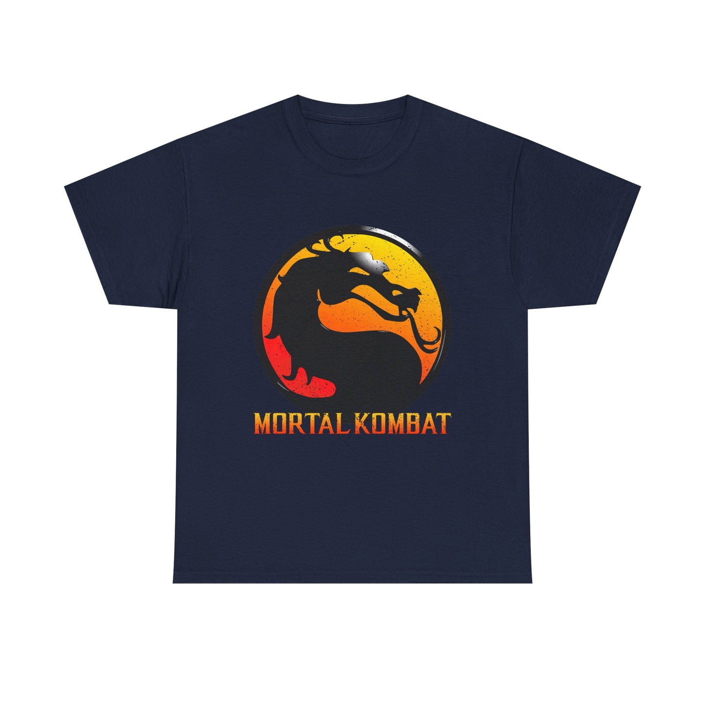 Dragon Emblem Mortal Kombat T Shirt | Retro Arcade Fighter Tee | 90s Video Game Graphic Shirt