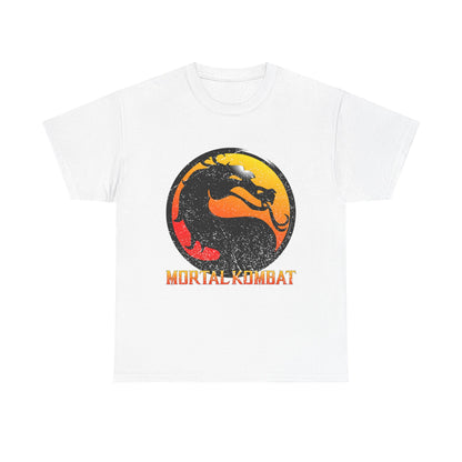 Dragon Emblem Mortal Kombat T Shirt | Retro Arcade Fighter Tee | 90s Video Game Graphic Shirt