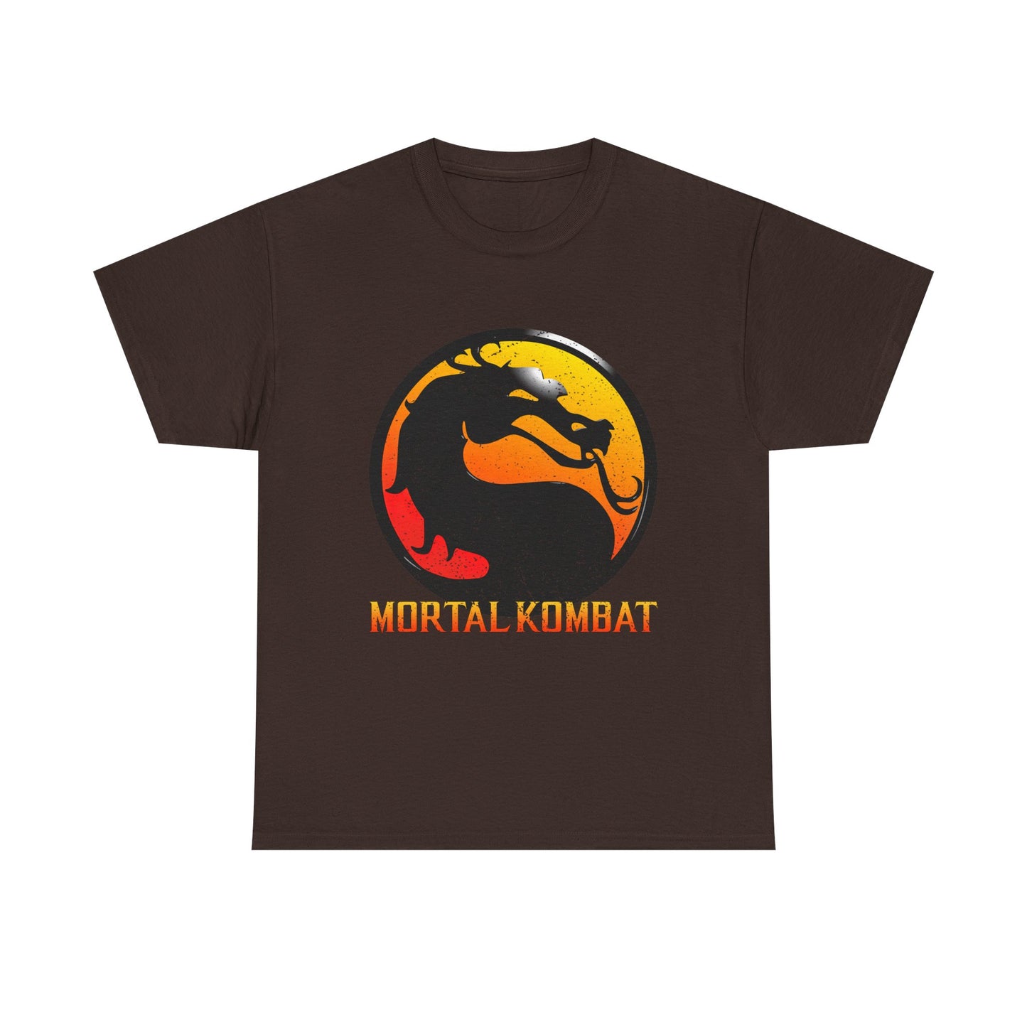 Dragon Emblem Mortal Kombat T Shirt | Retro Arcade Fighter Tee | 90s Video Game Graphic Shirt