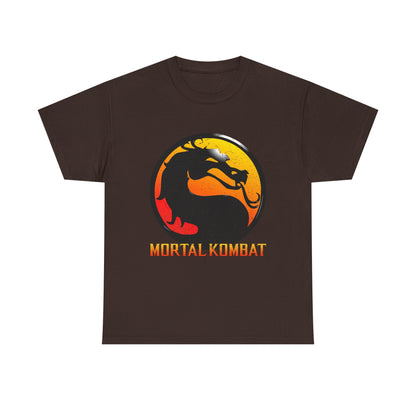 Dragon Emblem Mortal Kombat T Shirt | Retro Arcade Fighter Tee | 90s Video Game Graphic Shirt