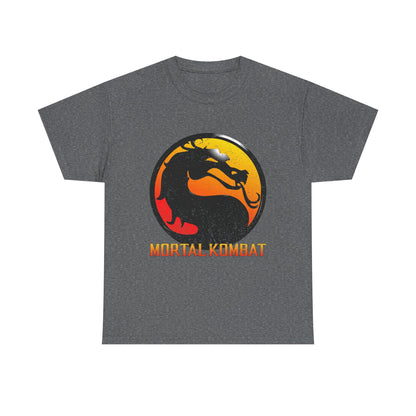 Dragon Emblem Mortal Kombat T Shirt | Retro Arcade Fighter Tee | 90s Video Game Graphic Shirt