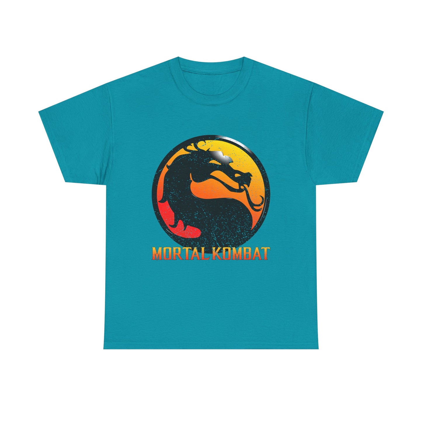 Dragon Emblem Mortal Kombat T Shirt | Retro Arcade Fighter Tee | 90s Video Game Graphic Shirt