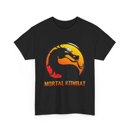 Dragon Emblem Mortal Kombat T Shirt | Retro Arcade Fighter Tee | 90s Video Game Graphic Shirt