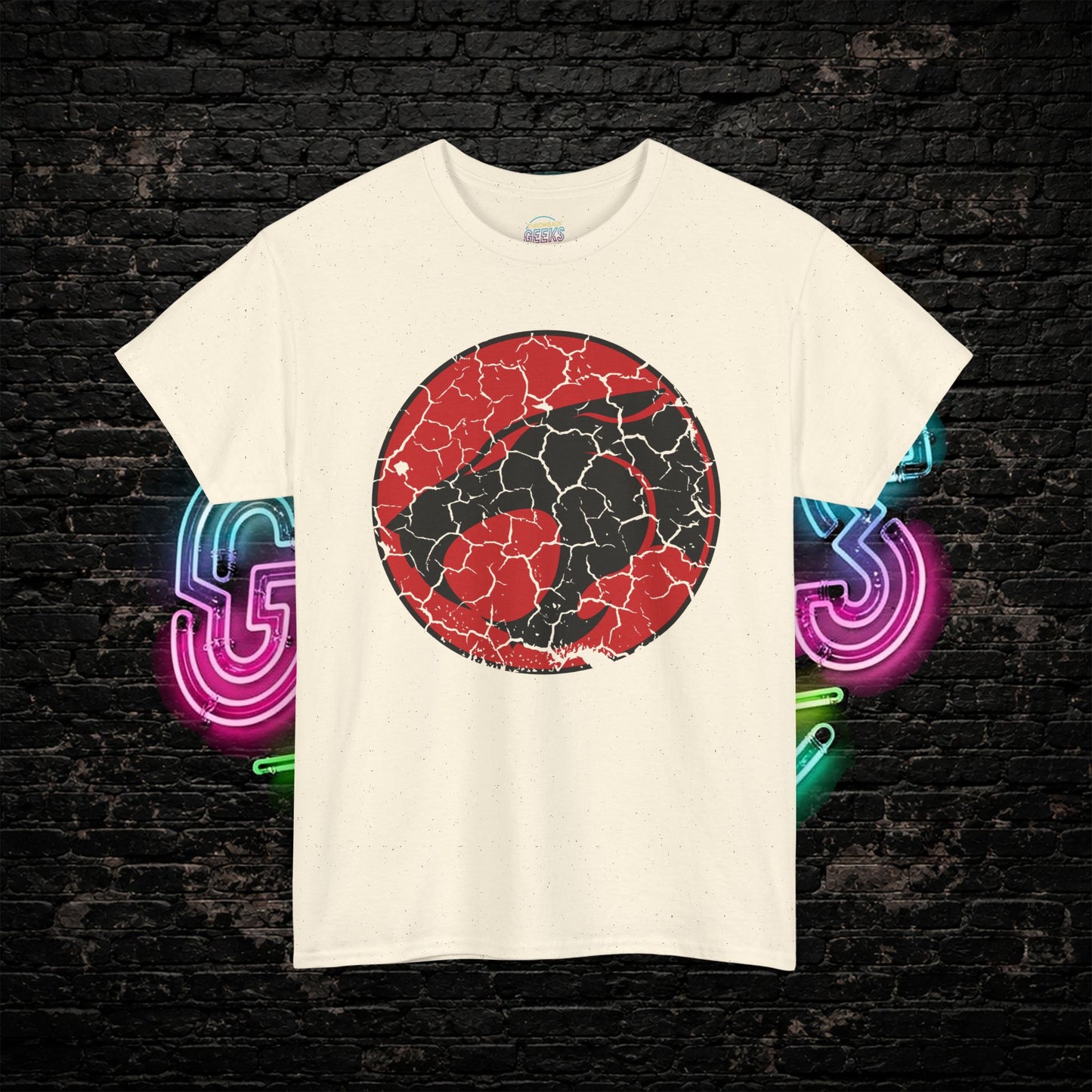 Distressed Vintage ThunderCats T-Shirt | Retro 80s Cartoon Tee | Unisex Heavy Cotton Shirt | Gift for 80s Fans