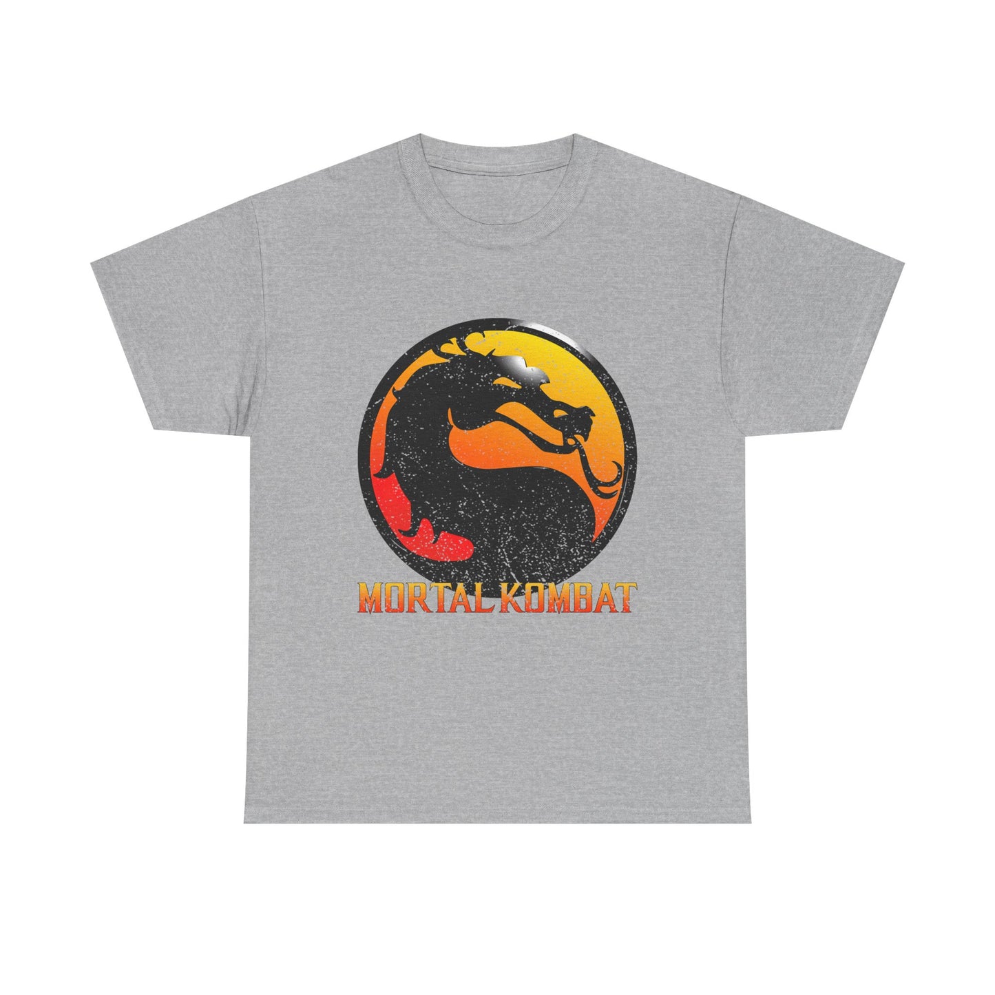 Dragon Emblem Mortal Kombat T Shirt | Retro Arcade Fighter Tee | 90s Video Game Graphic Shirt