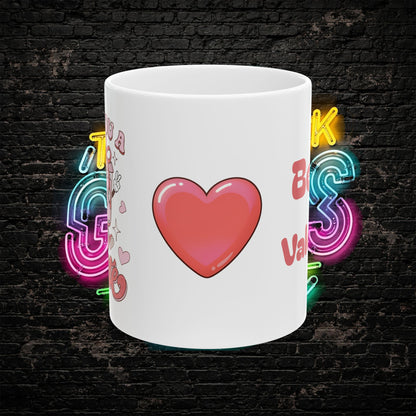 I Love You a Latte Mug | Cute Valentine Coffee Cup for Couples & Coffee Lovers | 11oz / 15oz Ceramic Gift