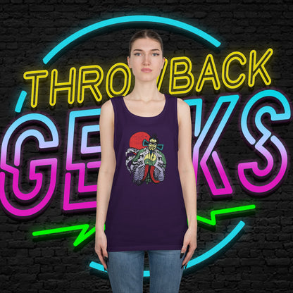 Big Trouble in Little China Tank Top | Pork Chop Express Trucker Graphic | Retro 80s Action Movie Gym & Summer Shirt