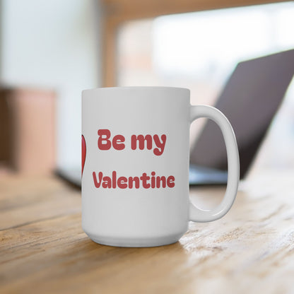 I Love You a Latte Mug | Cute Valentine Coffee Cup for Couples & Coffee Lovers | 11oz / 15oz Ceramic Gift