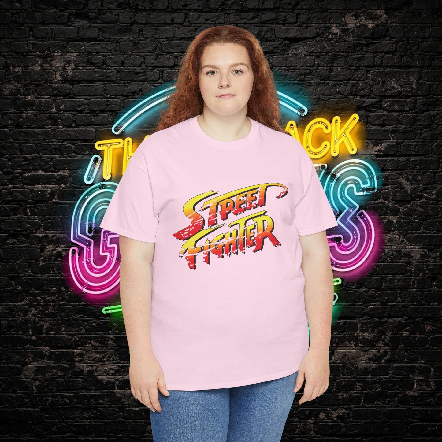 Street Fighter Inspired T-Shirt | Retro Arcade Fighter Graphic Tee | 80s 90s Video Game Shirt for Gamers & Fighting Game Fans
