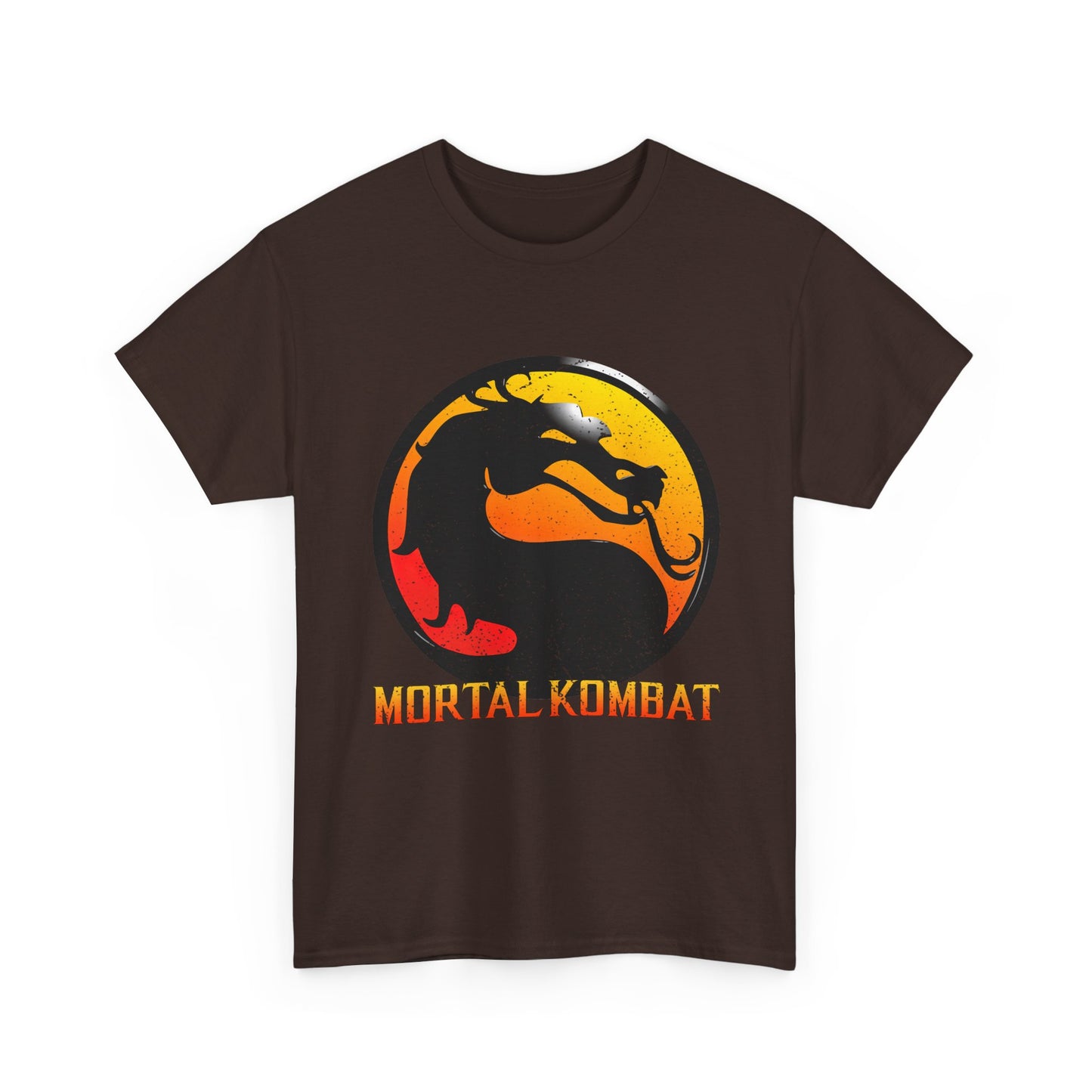 Dragon Emblem Mortal Kombat T Shirt | Retro Arcade Fighter Tee | 90s Video Game Graphic Shirt