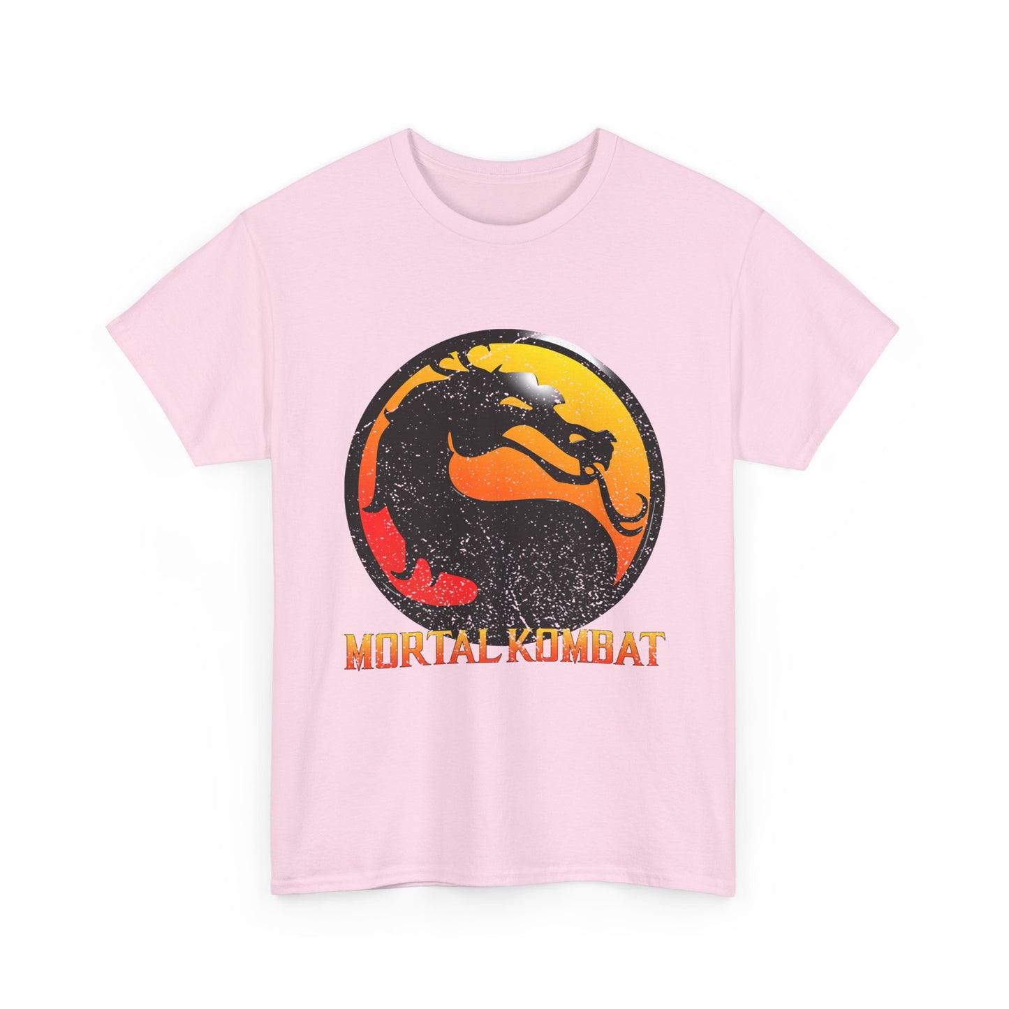 Dragon Emblem Mortal Kombat T Shirt | Retro Arcade Fighter Tee | 90s Video Game Graphic Shirt