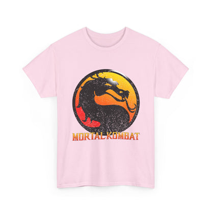 Dragon Emblem Mortal Kombat T Shirt | Retro Arcade Fighter Tee | 90s Video Game Graphic Shirt
