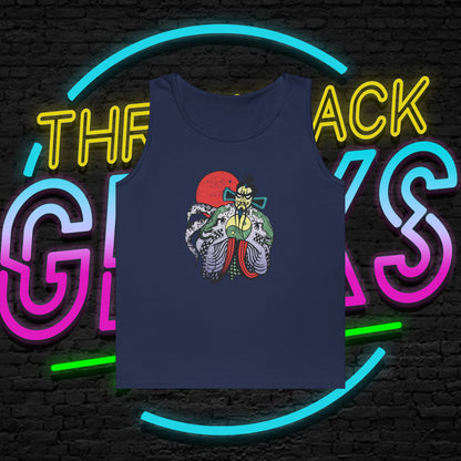 Big Trouble in Little China Tank Top | Pork Chop Express Trucker Graphic | Retro 80s Action Movie Gym & Summer Shirt