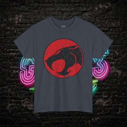 Distressed Vintage ThunderCats T-Shirt | Retro 80s Cartoon Tee | Unisex Heavy Cotton Shirt | Gift for 80s Fans