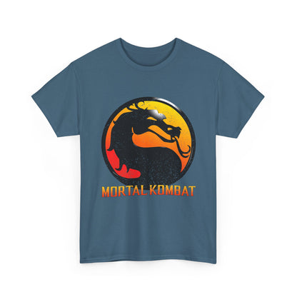 Dragon Emblem Mortal Kombat T Shirt | Retro Arcade Fighter Tee | 90s Video Game Graphic Shirt