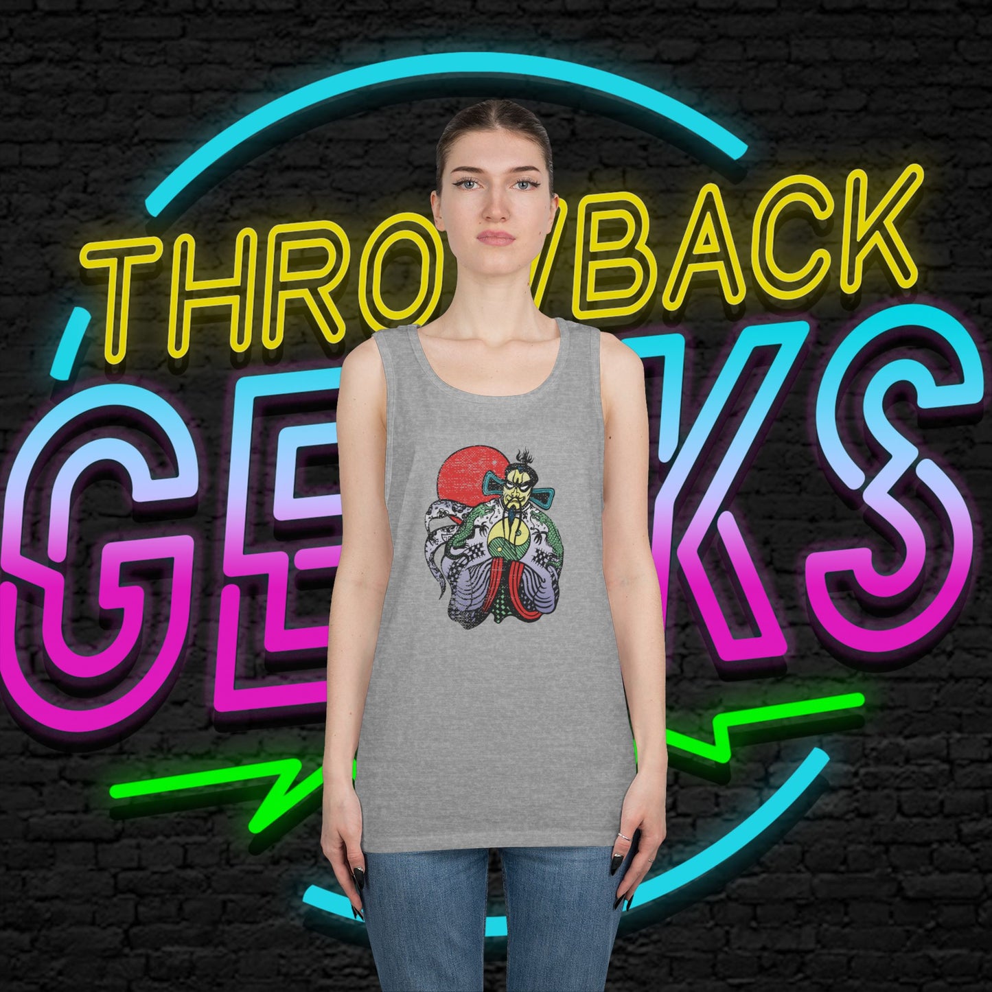 Big Trouble in Little China Tank Top | Pork Chop Express Trucker Graphic | Retro 80s Action Movie Gym & Summer Shirt
