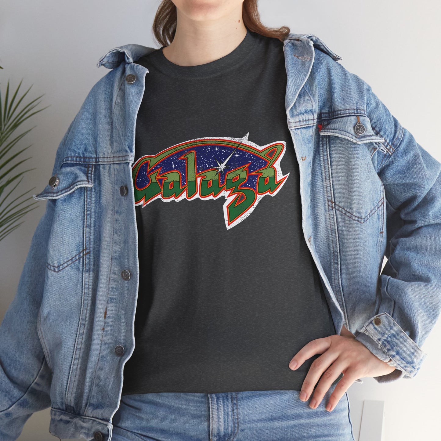 Galaga Game T-Shirt | Retro Arcade Gamer Tee | Classic Space Shooter Shirt