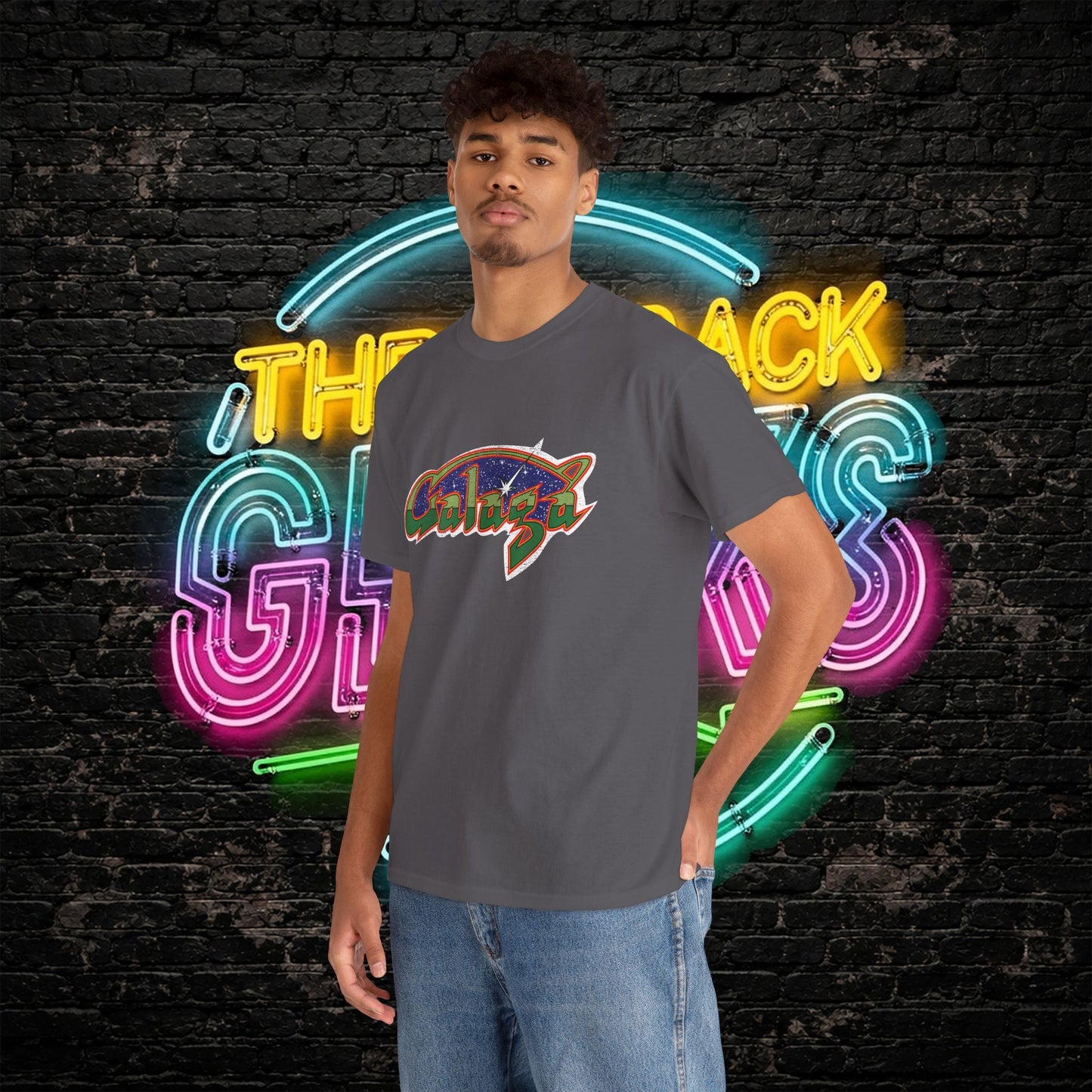Galaga Game T-Shirt | Retro Arcade Gamer Tee | Classic Space Shooter Shirt