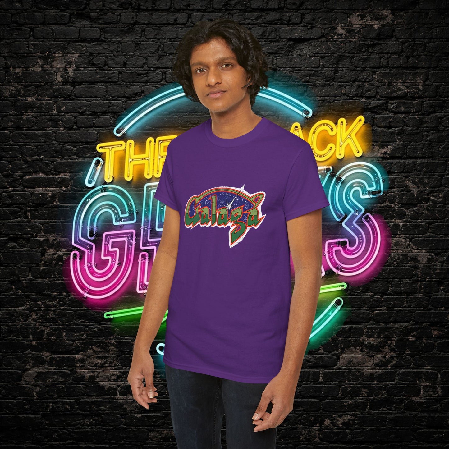 Galaga Game T-Shirt | Retro Arcade Gamer Tee | Classic Space Shooter Shirt