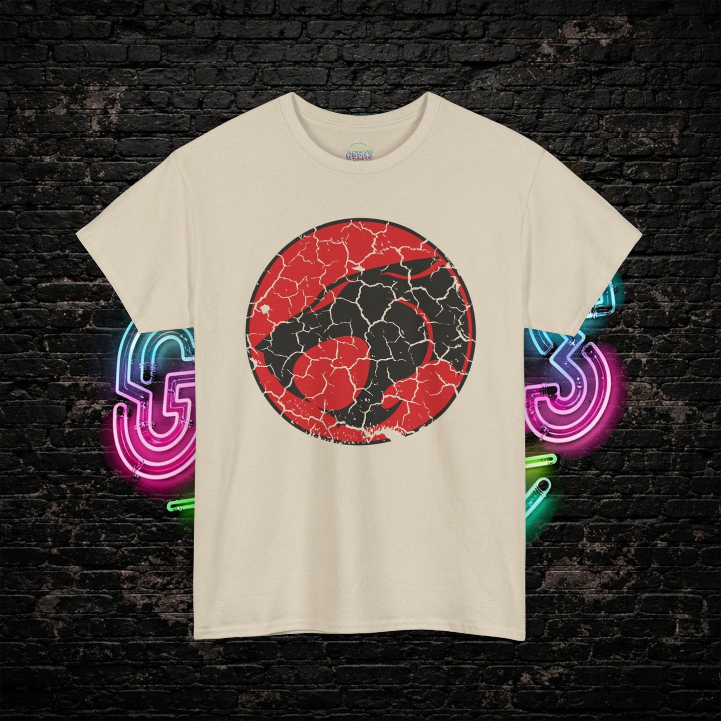 Distressed Vintage ThunderCats T-Shirt | Retro 80s Cartoon Tee | Unisex Heavy Cotton Shirt | Gift for 80s Fans