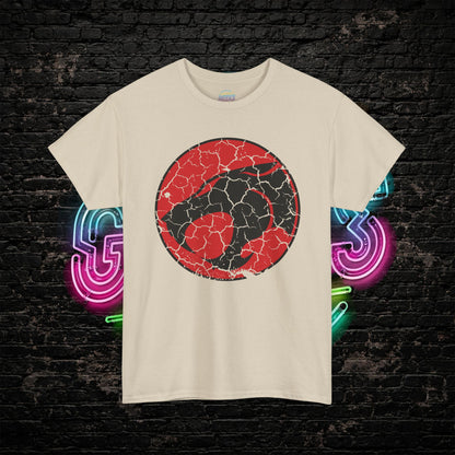 Distressed Vintage ThunderCats T-Shirt | Retro 80s Cartoon Tee | Unisex Heavy Cotton Shirt | Gift for 80s Fans