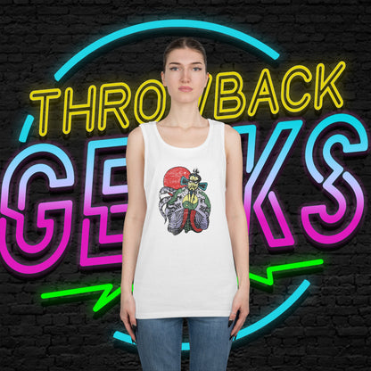 Big Trouble in Little China Tank Top | Pork Chop Express Trucker Graphic | Retro 80s Action Movie Gym & Summer Shirt