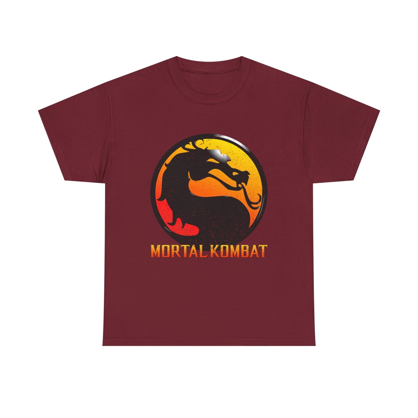 Dragon Emblem Mortal Kombat T Shirt | Retro Arcade Fighter Tee | 90s Video Game Graphic Shirt