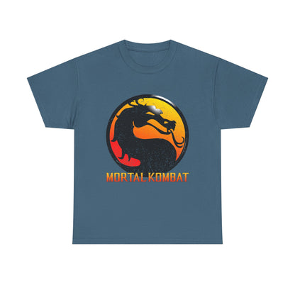Dragon Emblem Mortal Kombat T Shirt | Retro Arcade Fighter Tee | 90s Video Game Graphic Shirt