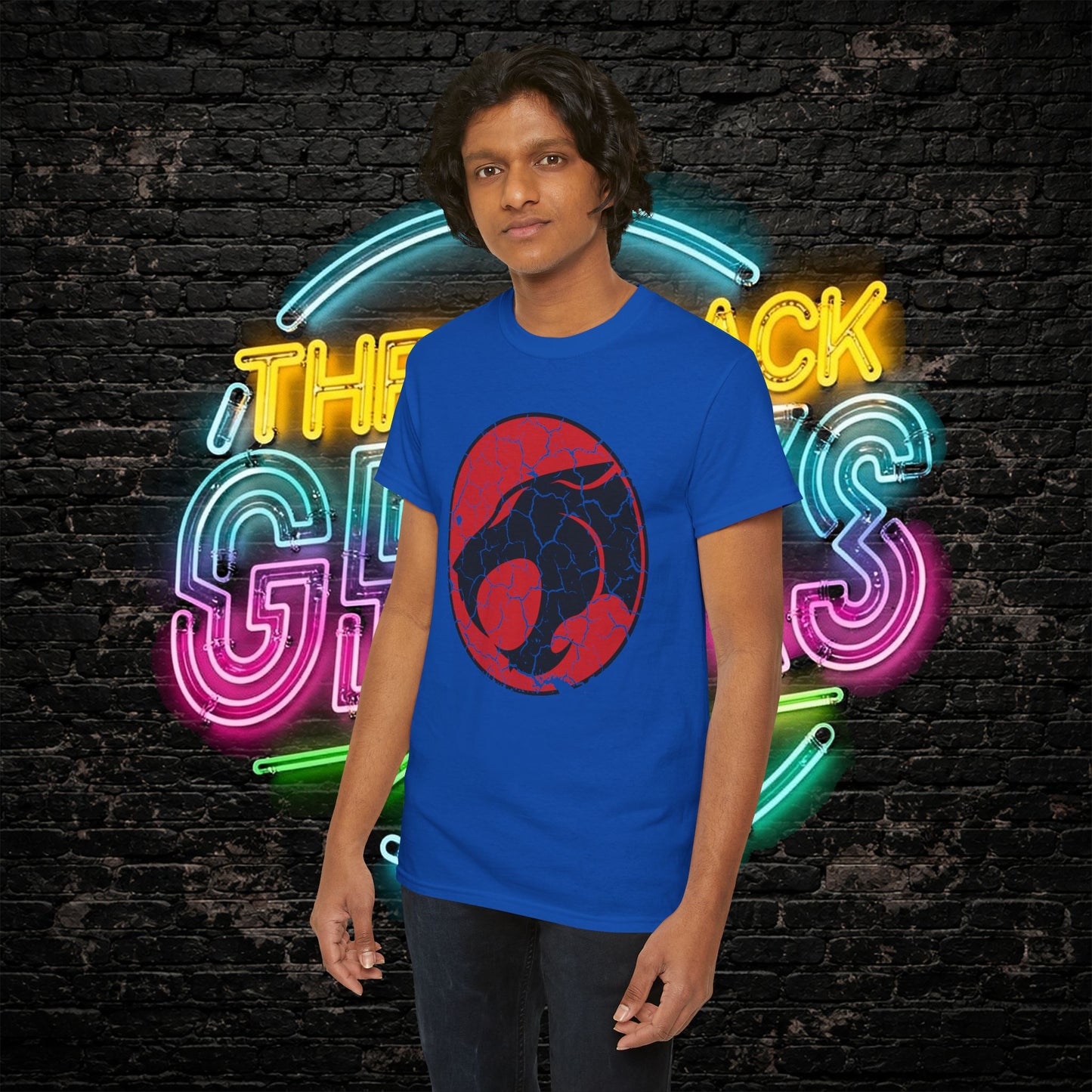 Distressed Vintage ThunderCats T-Shirt | Retro 80s Cartoon Tee | Unisex Heavy Cotton Shirt | Gift for 80s Fans