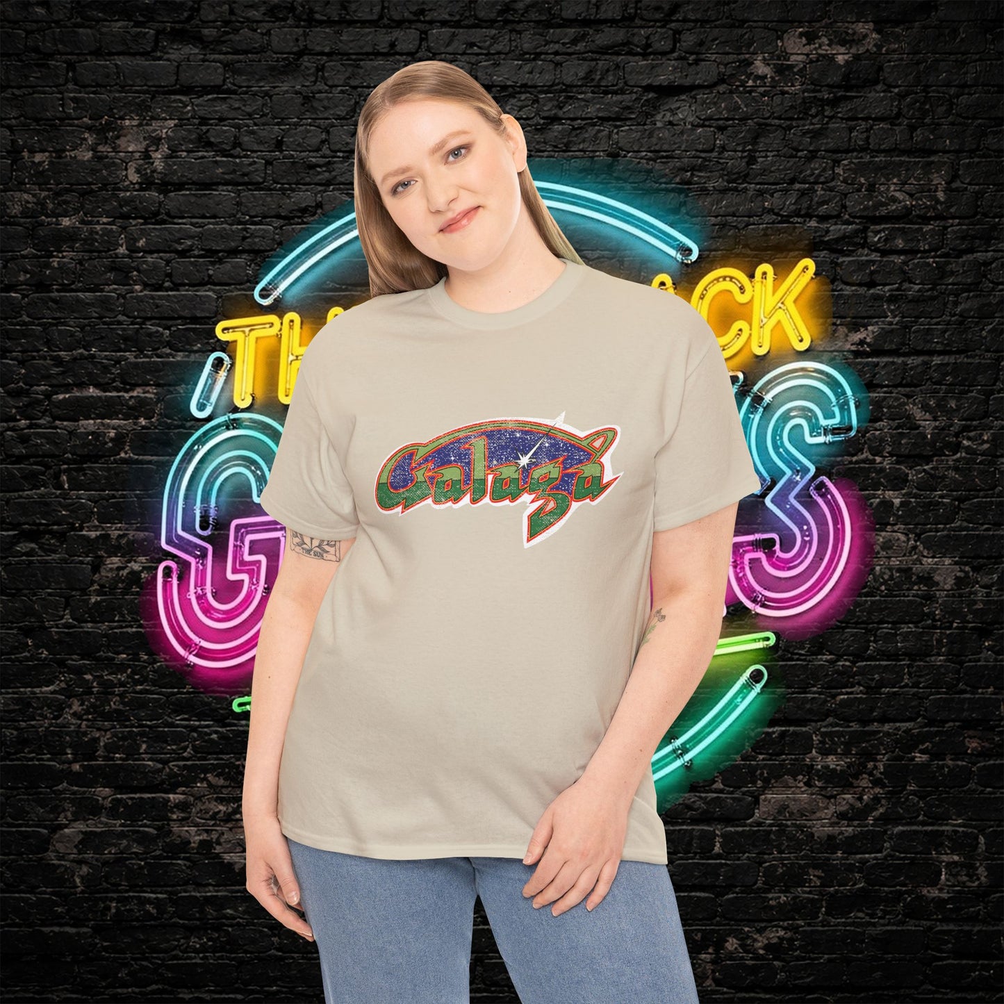 Galaga Game T-Shirt | Retro Arcade Gamer Tee | Classic Space Shooter Shirt