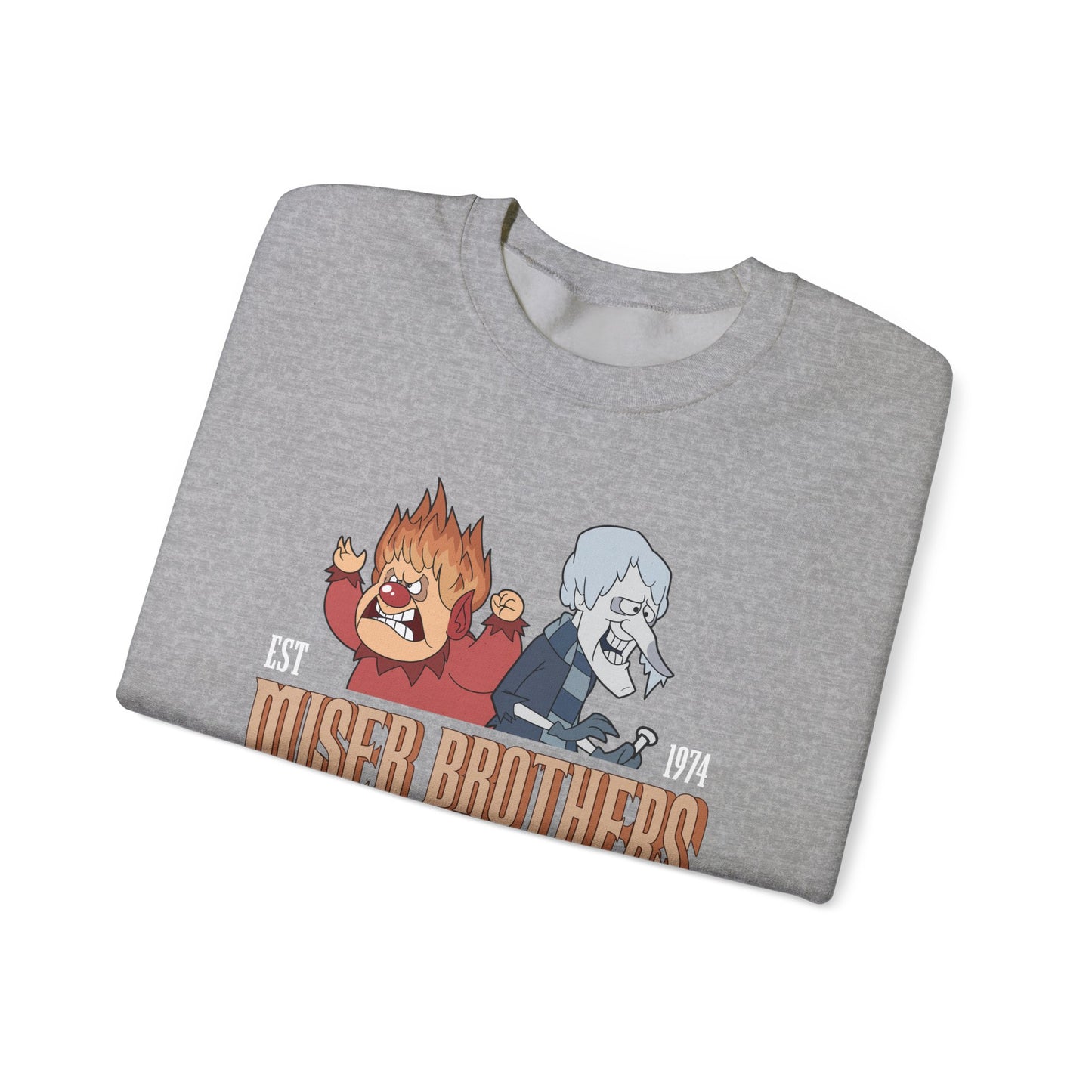 Copy of Heat Miser I'm Too Much Sweatshirt | Retro Christmas Movie Inspired Crewneck | A Year Without a Santa Claus Fan Art