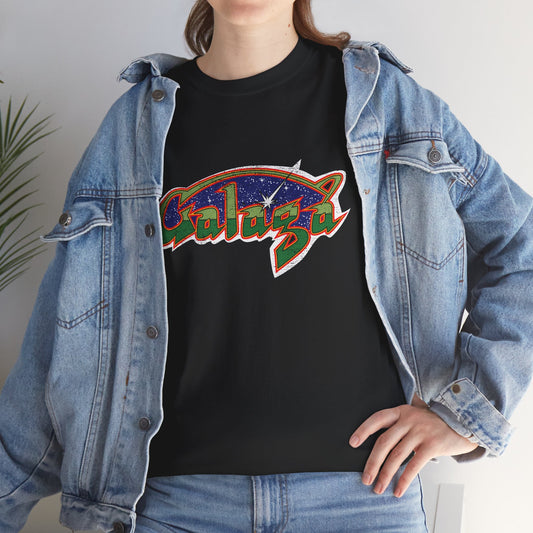 Galaga Game T-Shirt | Retro Arcade Gamer Tee | Classic Space Shooter Shirt