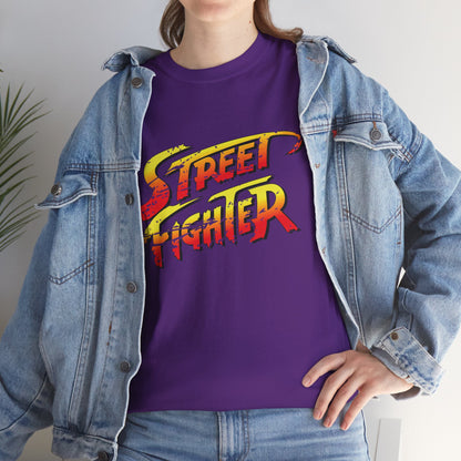 Street Fighter Inspired T-Shirt | Retro Arcade Fighter Graphic Tee | 80s 90s Video Game Shirt for Gamers & Fighting Game Fans