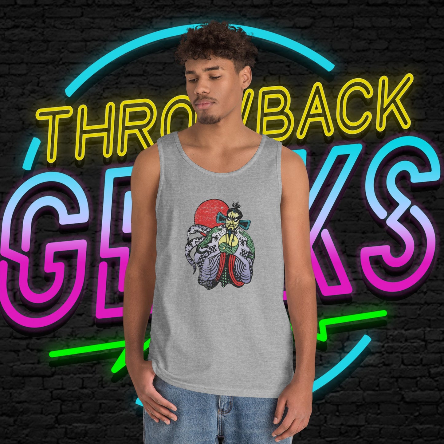 Big Trouble in Little China Tank Top | Pork Chop Express Trucker Graphic | Retro 80s Action Movie Gym & Summer Shirt