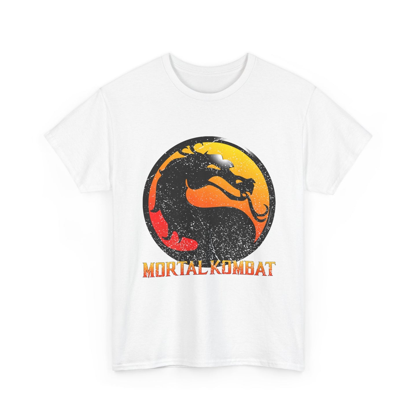 Dragon Emblem Mortal Kombat T Shirt | Retro Arcade Fighter Tee | 90s Video Game Graphic Shirt