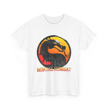 Dragon Emblem Mortal Kombat T Shirt | Retro Arcade Fighter Tee | 90s Video Game Graphic Shirt