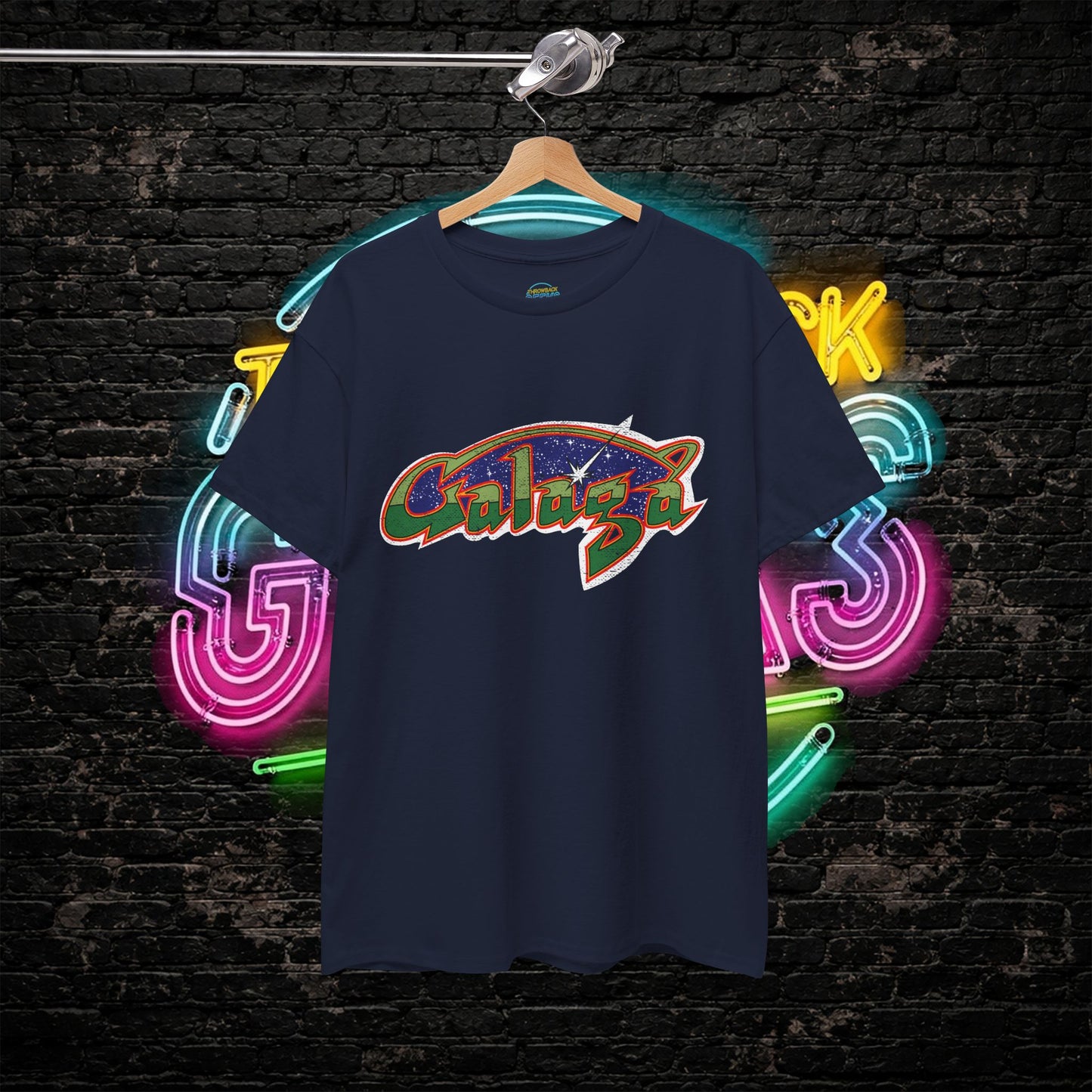 Galaga Game T-Shirt | Retro Arcade Gamer Tee | Classic Space Shooter Shirt