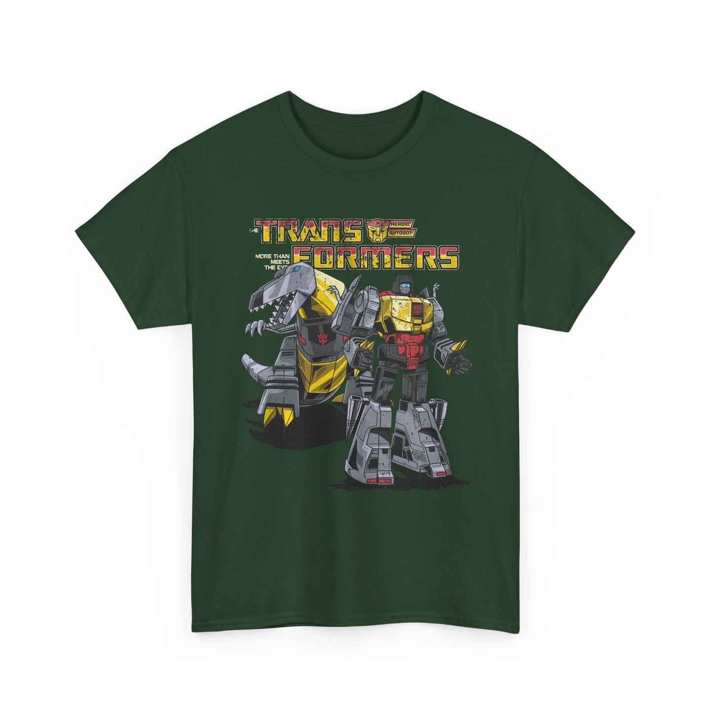 Vintage Transformers Parody T Shirt | Retro Mech Bots Distressed Tee | 80s Cartoon Robot Graphic Shirt