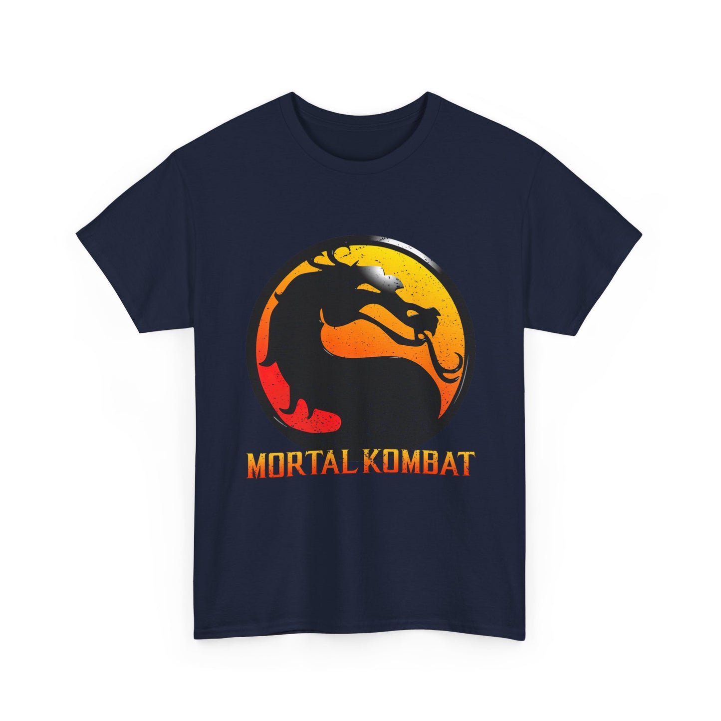 Dragon Emblem Mortal Kombat T Shirt | Retro Arcade Fighter Tee | 90s Video Game Graphic Shirt