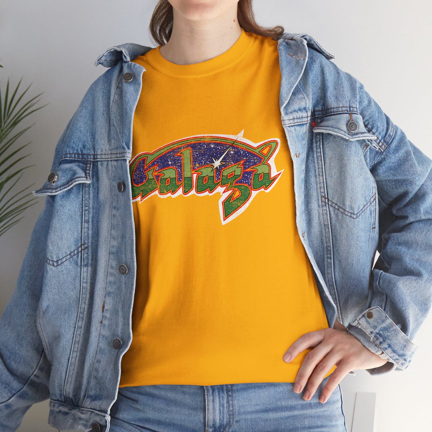 Galaga Game T-Shirt | Retro Arcade Gamer Tee | Classic Space Shooter Shirt