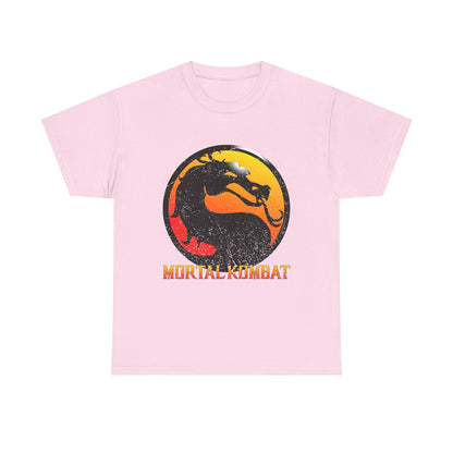 Dragon Emblem Mortal Kombat T Shirt | Retro Arcade Fighter Tee | 90s Video Game Graphic Shirt